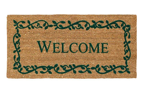 flock printed coir rolls coir mats in alappuzha kerala